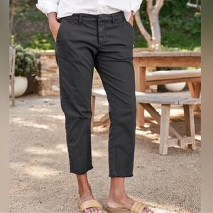 FRANK & EILEEN Wicklow black ankle pants size 4